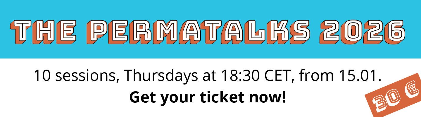 PermaTalks 2026 - join now!